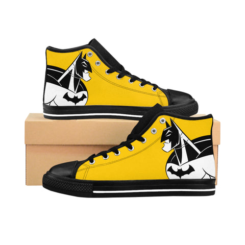 Grim Knight Canvas High Top Shoes