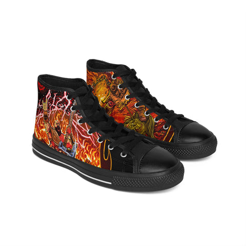 God of Rock High Top Shoes